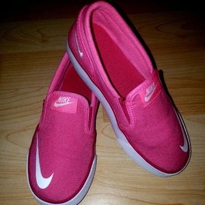Size 12 Nike slip ons